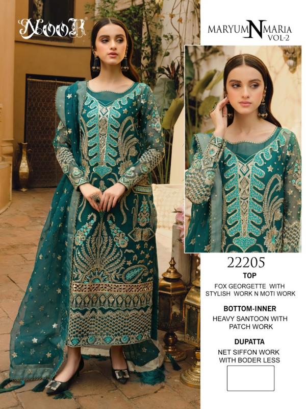 Noor Maryum N Maria 2 Wedding Wear Pakistani Salwar Kameez